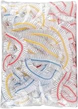 أغطية طعام قابلة للاستخدام مرة واحدة، 100 قطعة لتغطية الخضروات وأنواع الطعام الأخرى، غطاء مطاطي مقاوم للماء لتخزين الطعام