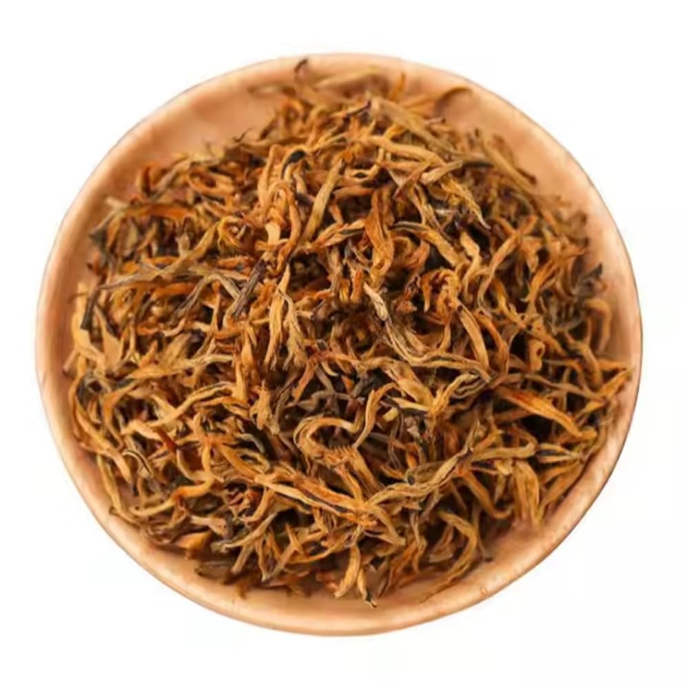 Czarna Herbata Yunnan Kong Fu Dianhong Golden Buds 100g Miodowo Pachnąca Luźna Liściasta