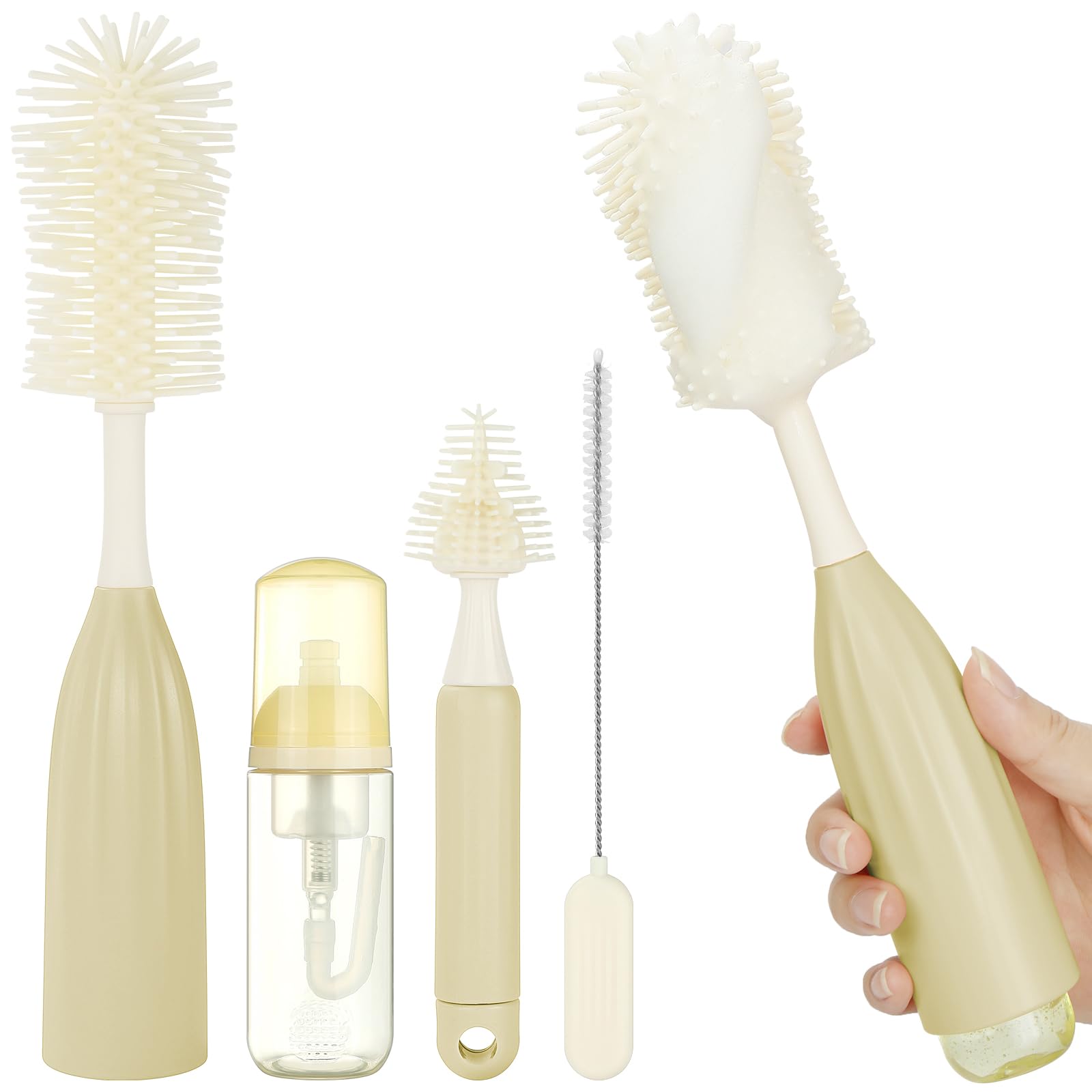 Vicloon Baby Bottle Brush Set
