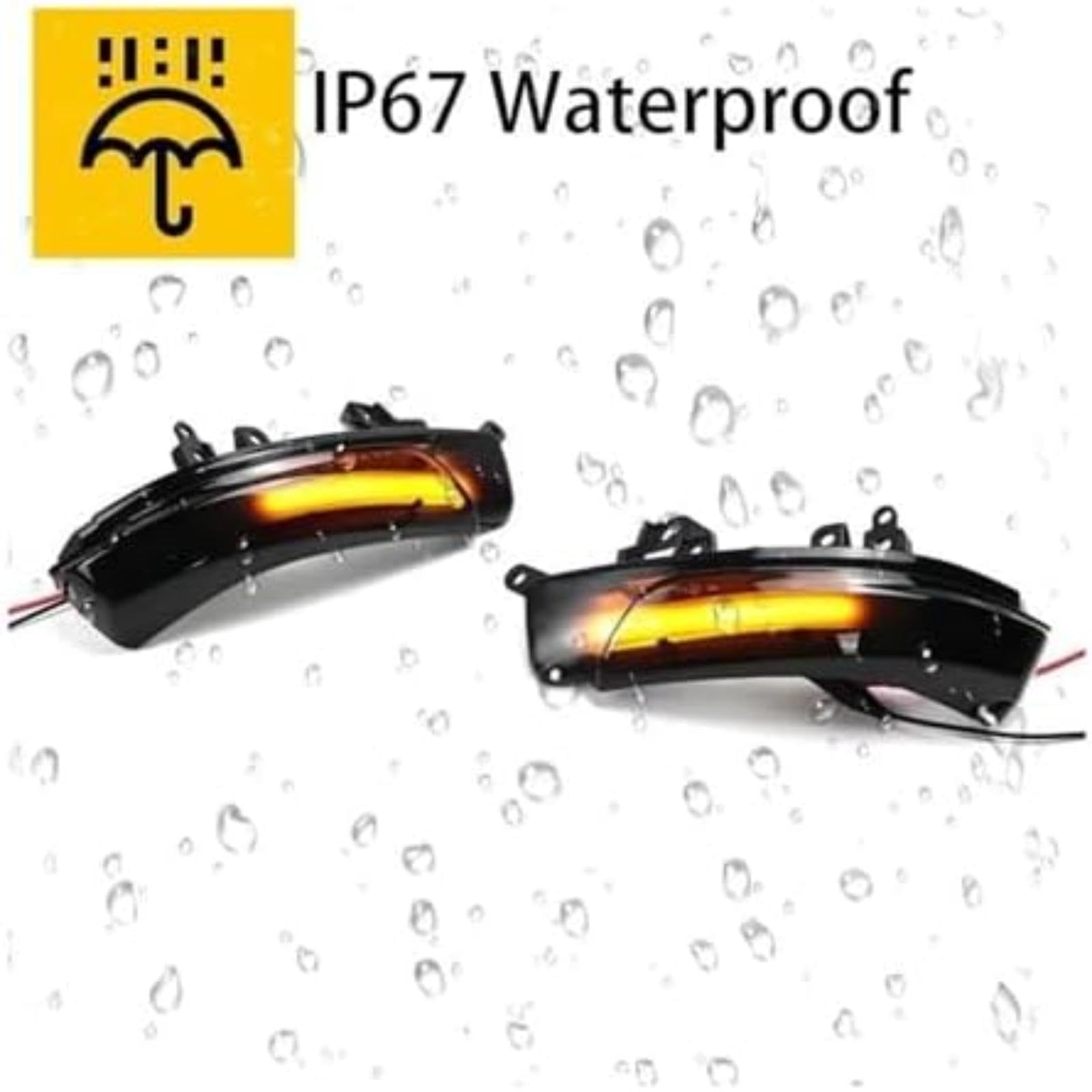 Dla TOYOTA, dla Camry, dla Priusa, dla Reiz, na życzenie, dla Mark X kierunkowskaz w lusterku bocznym samochodu lampa dynamiczny kierunkowskaz świetlny Lampka kontrolna lusterka
