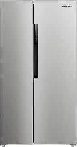 Hamilton Beach HBF1558 15.6 Counter Depth Full Size Refrigerator, Side Doors, Stainless, 15.8 cu ft