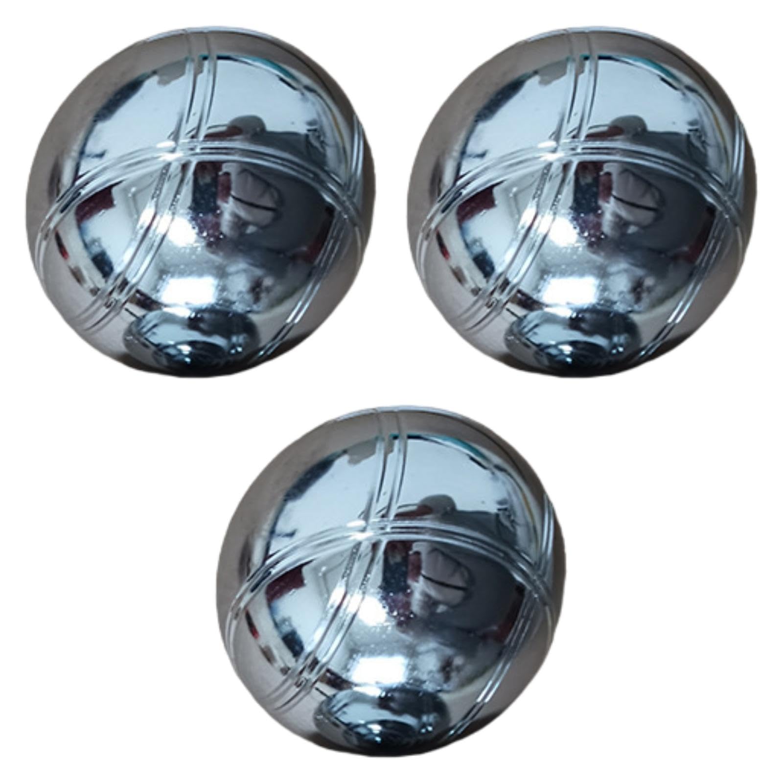 MagiDeal Juego de Bolas de bochas, Equipo de Juegos portátil, Juego de Francesa, Bolas de césped para Playa, Patio, Exterior, niños y Adultos