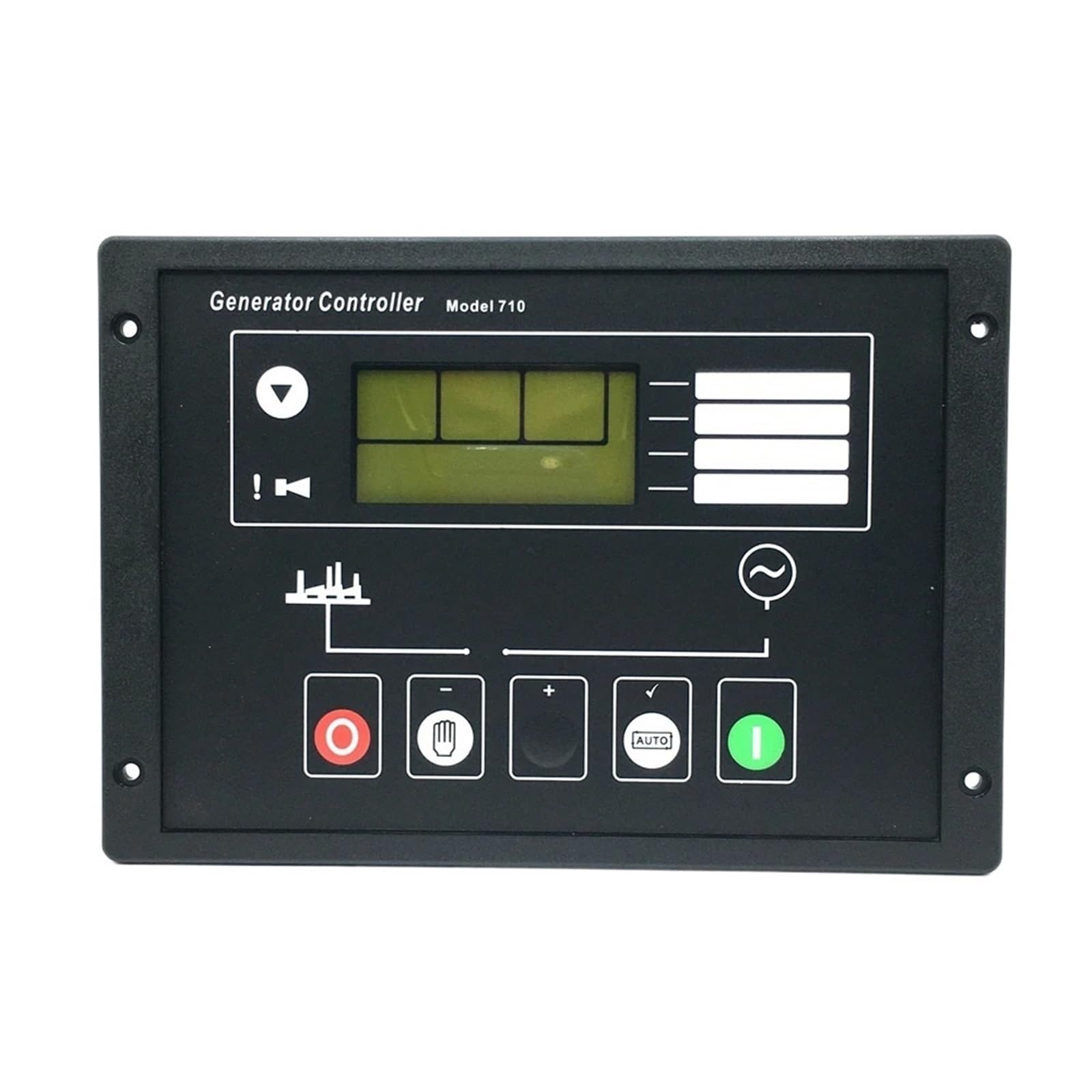 Jdilfunu Model 710 Dse720 Dse710 Controller Generator Control Module Lcd Display Genset Monitors 1Pcs(Model 710)