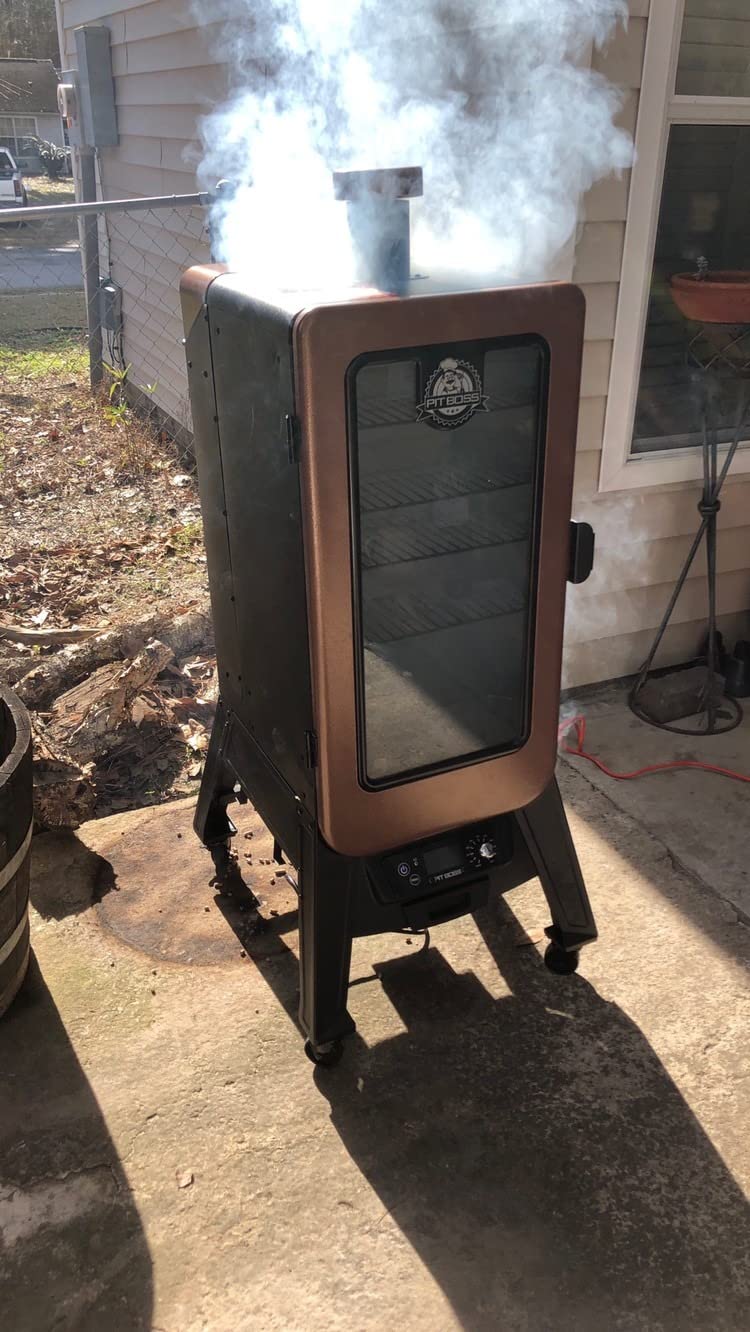 22/mo Finance PIT BOSS PBV3P1 Vertical Pellet Smoker, Copper Buy