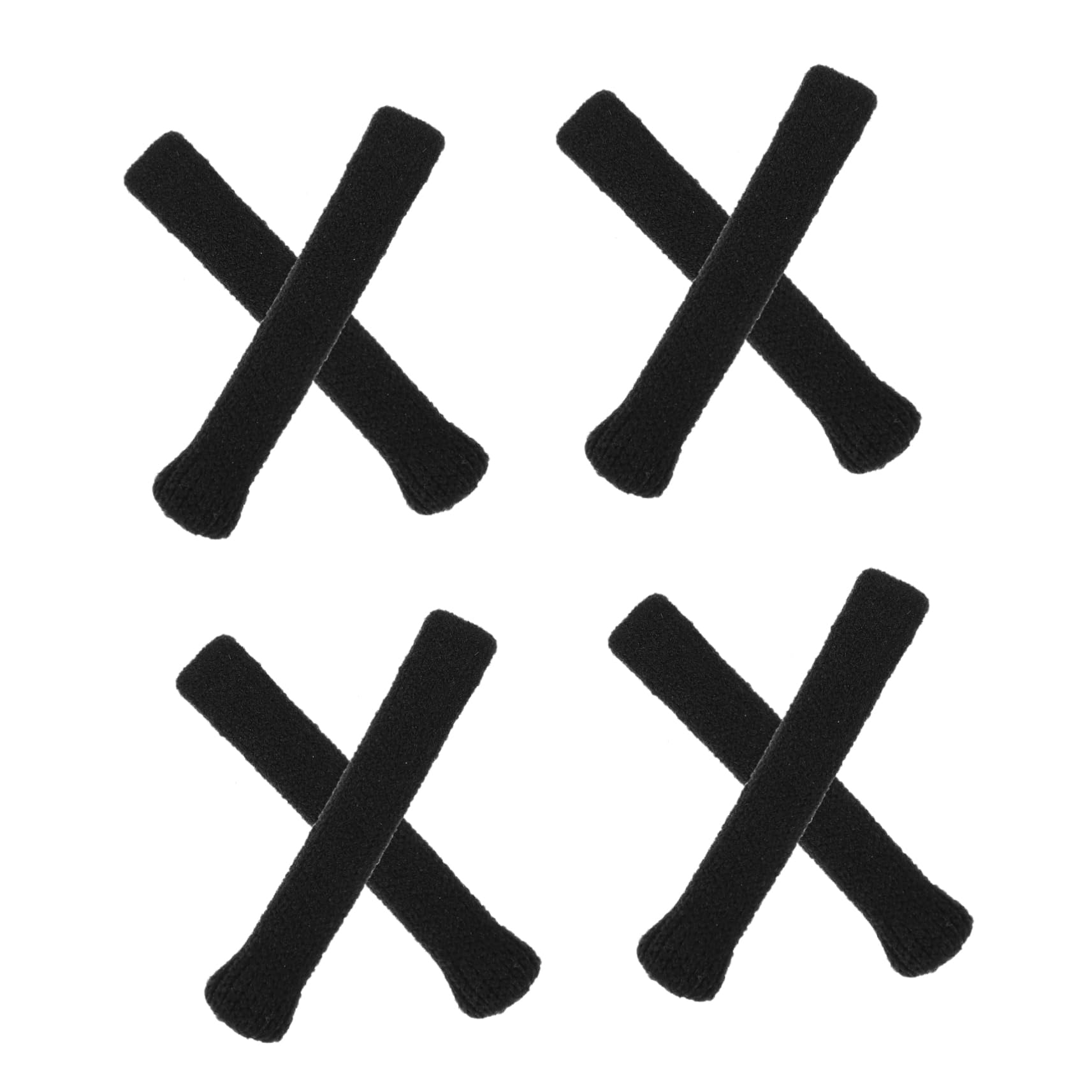 BESTYASH 10Pcs Slip Eyeglass Temple Tips Durable Eyewear Leg Covers for Secure Fit for Daily Use and Outdoor Activities Glasses Accessories for Sports