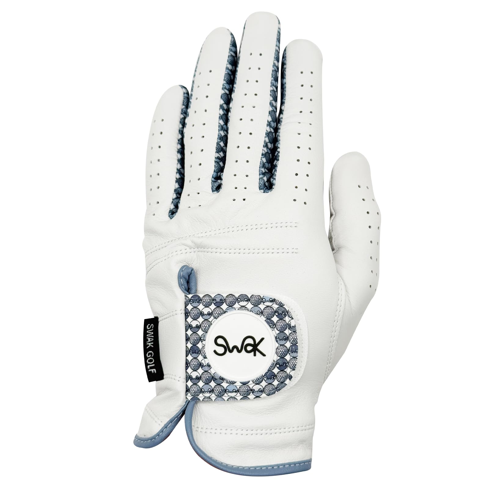 Golf Glove by SWAK - Soft Grip Cabretta Leather Golf Gloves for Right Handed & Left Handed Golfers - Suitable for All Weather