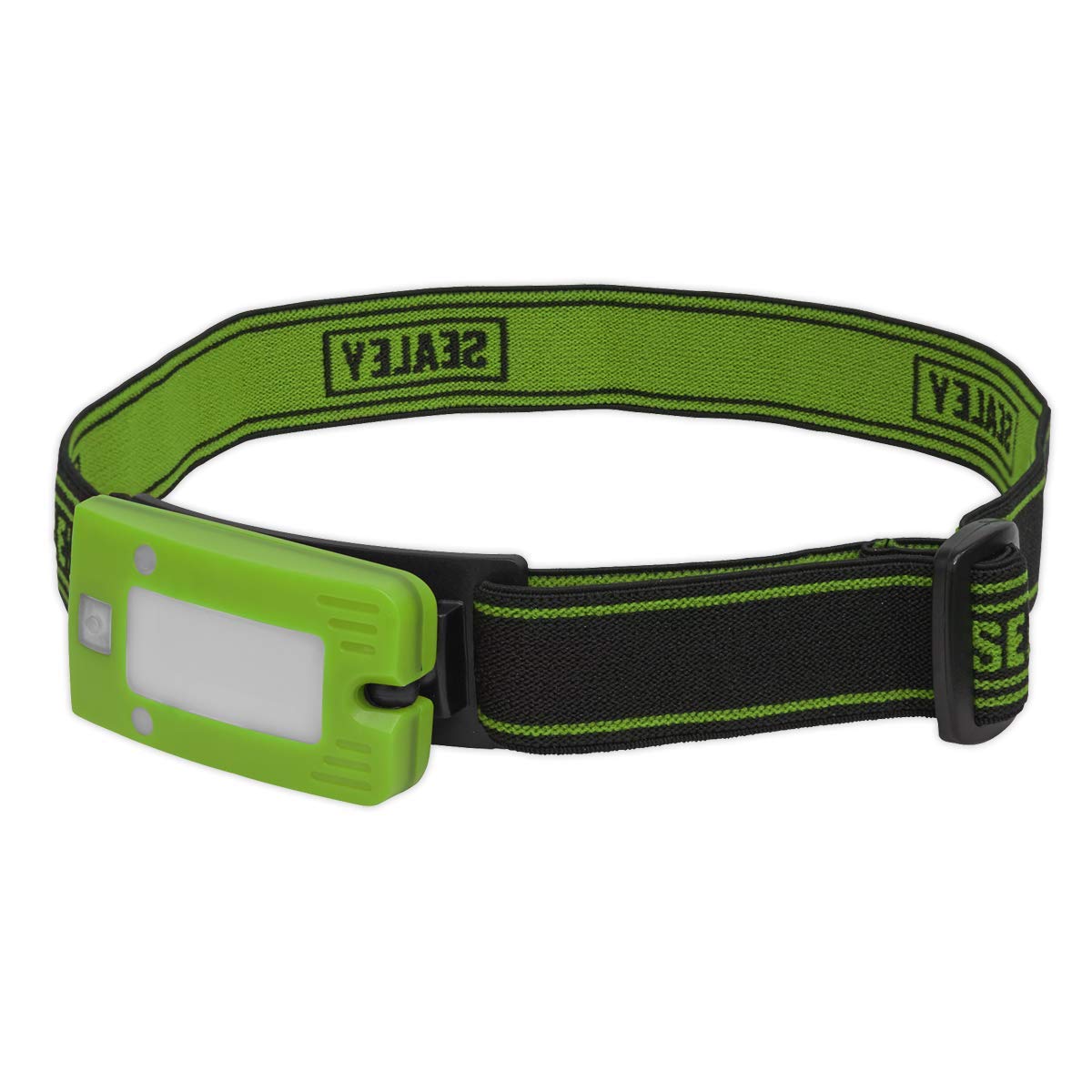 Sealey 2W COB LED Rechargeable Head Torch with Auto-Sensor - Green - LED360HTG