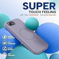 Vista 464 de Miracase Funda diseñada para iPhone 13 Pro Max con protector de pantalla, [forro de microfibra suave antiarañazos], funda protectora de silicona