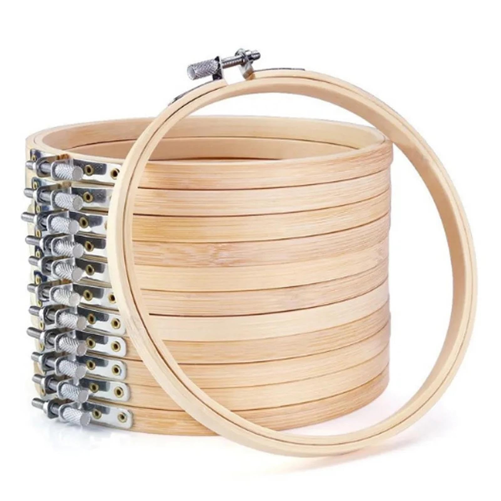 Bastidor Para Bordar Conjunto de marco de aros de bordado de madera
