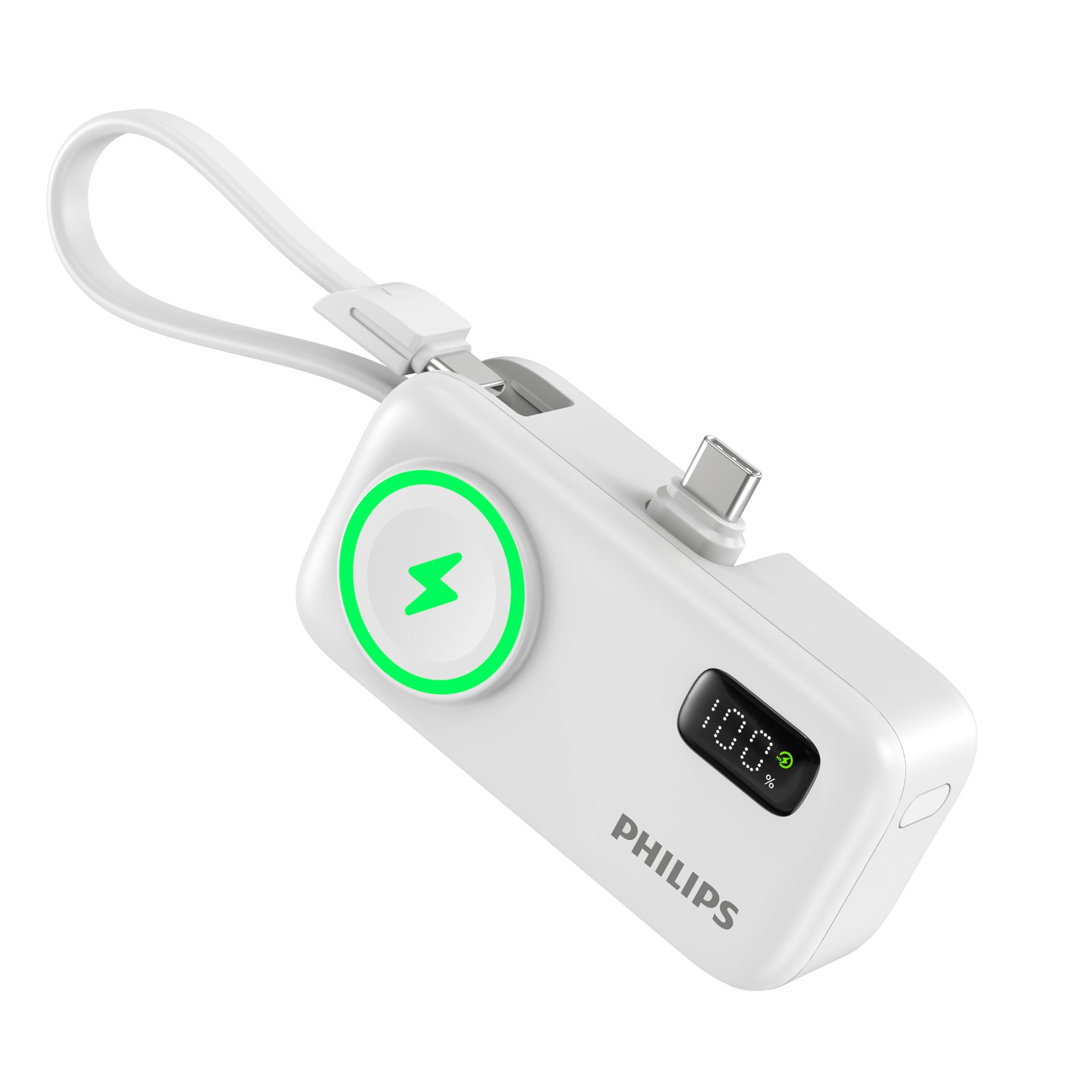 Amazon | Philips(フィリップス) モバイルバッテリー 小型 Apple Watch