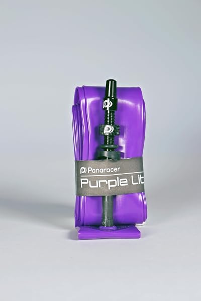 パナレーサー(Panaracer) パープルライト 超軽量 TPUチューブ【W/O 700C×23~32/32~47】仏式バルブ 65mm/85mm PURPLE LITE - 2