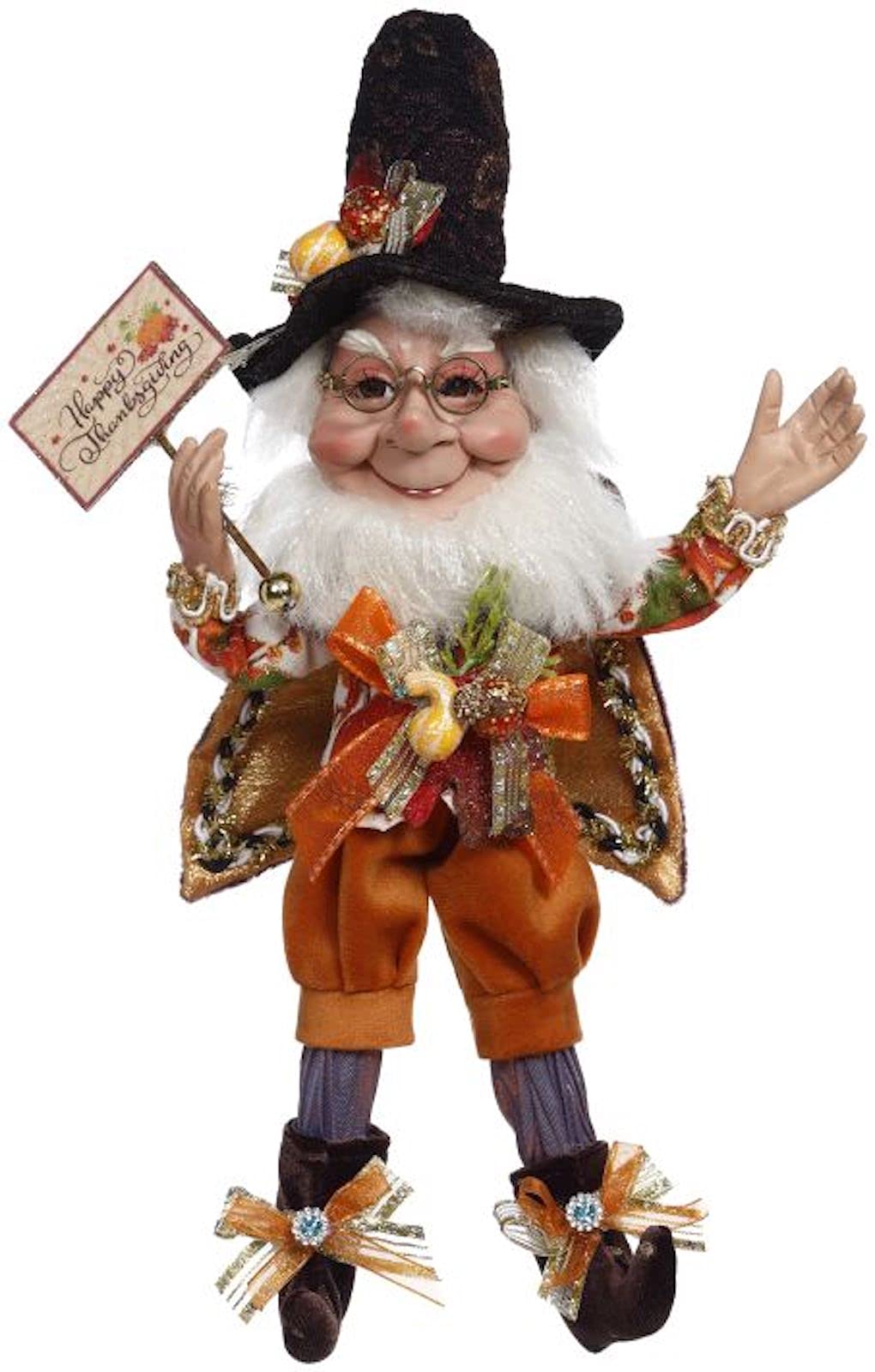 Mark Roberts Elves 51-16144 Give Thanks Elf Small 10.5 Inches