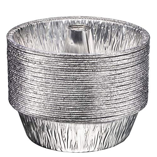 Disposable Round Cake Baking Pans Aluminum Foil Bundt