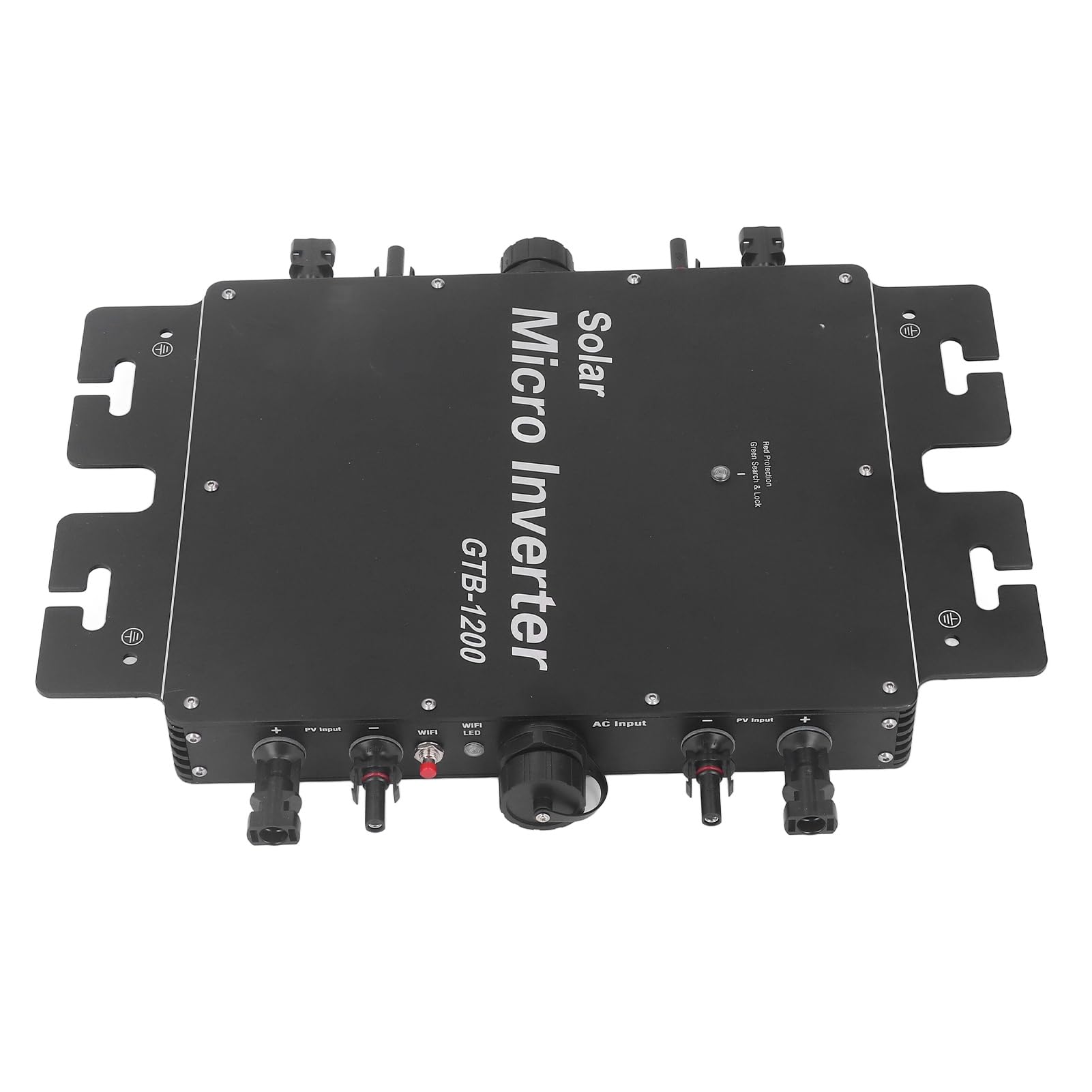 Fafeicy Falownik Mikro Sieciowy 1200W, MPPT WiFi, Wodoszczelność IP65