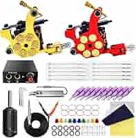 Amazon.com: ZYQHMY Attoo Machine Kit Tattoo Needles Rubber