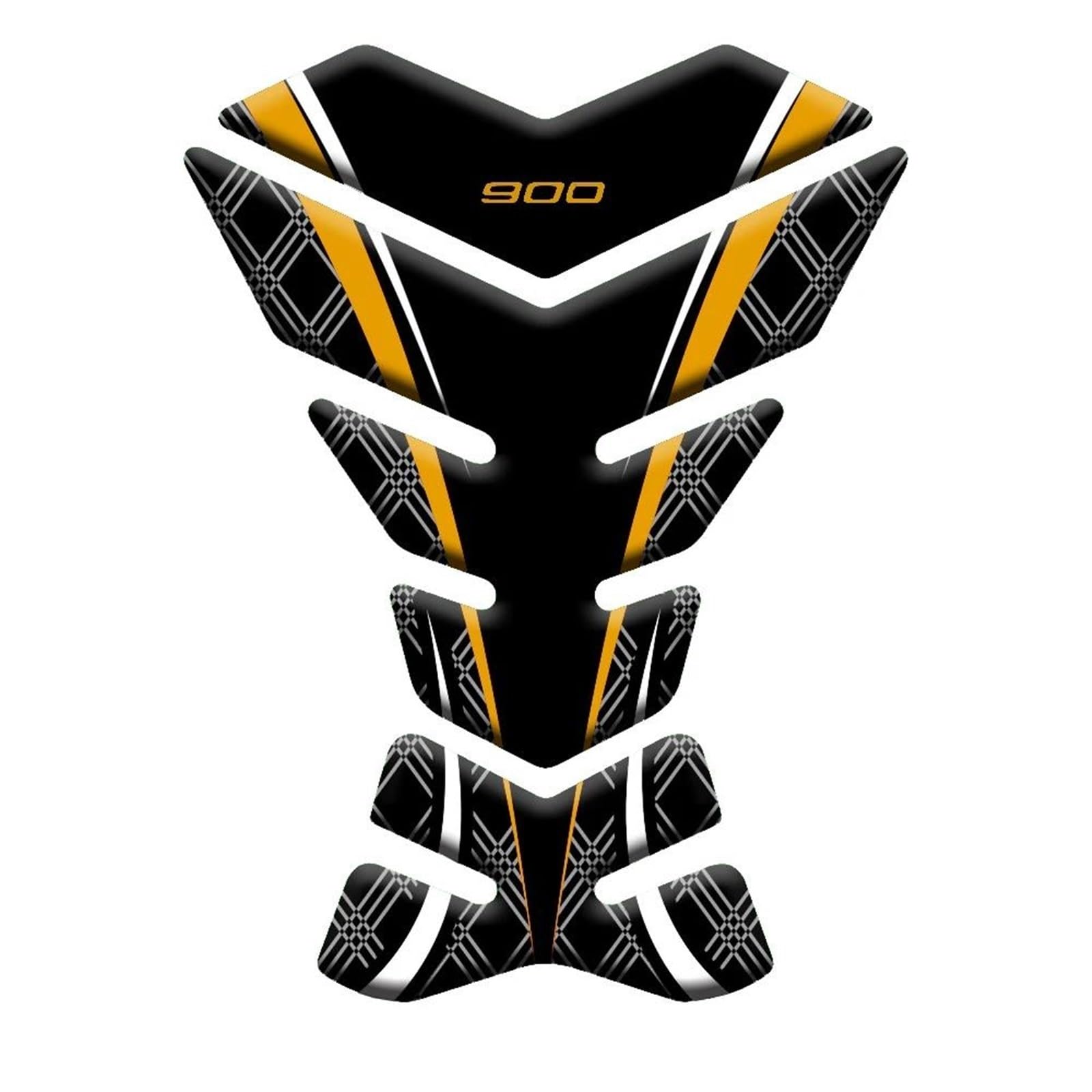 Motorcycle Accessories Tank Pad Gas Protector Decals Stickers Replace Kit for Kawasaki for Z 900 Fishbone Tank Pad(Color30)