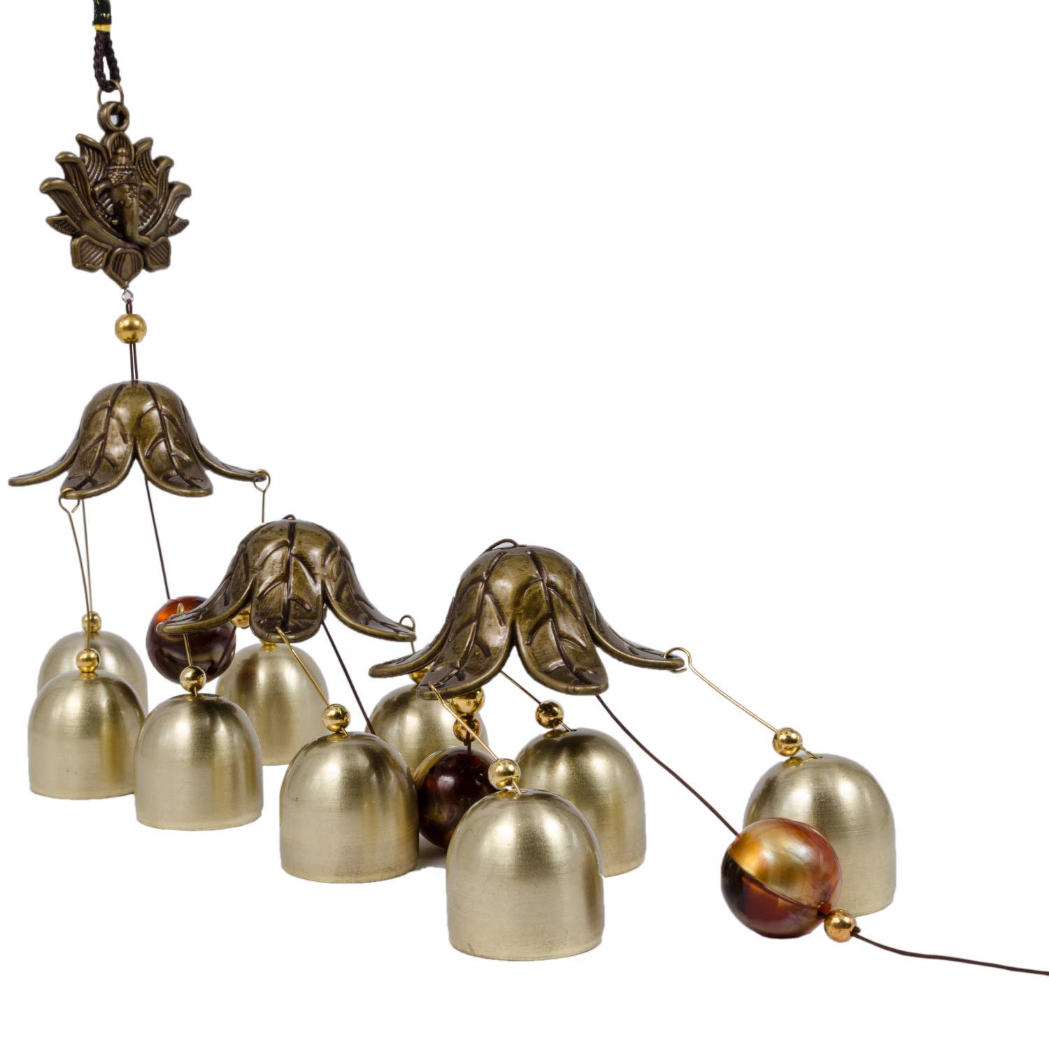 RSP Quality bit® Vintage Bells Brass Wind Chime (26.5 cm x 13 cm x 9.6 cm)-picture-14