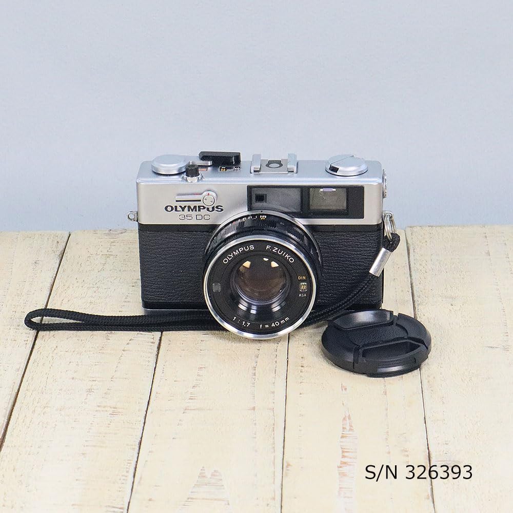 整備済 Olympus 35 DC ブラック 外装リメイク 動作OK Amazon | 【整備済】【保証付】 OLYMPUS 35 DC S/N 326393（ケース