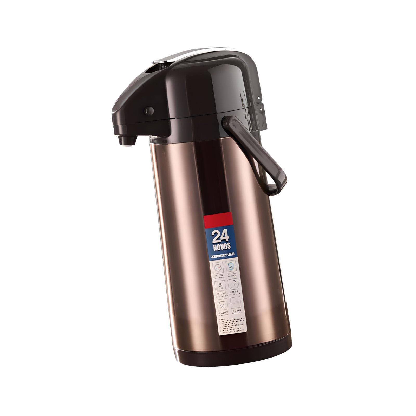 Elnwnnkc Large Capacity Insulated Vacuumflask Maintains Innovation of Coffee Tea Chocolate Drink Preserving Flavor and Scent Utilizing Rustless Large Capacity