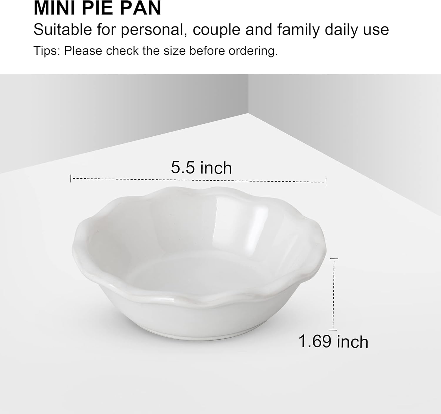 personal pie dish