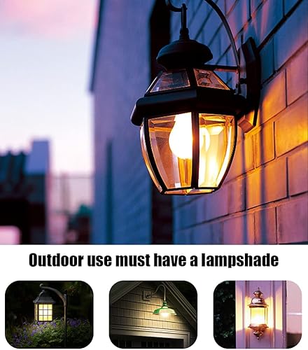 Miniatura 10 de Emotionlite Bombillas LED con sensor de atardecer a amanecer para exteriores, bombillas LED blancas neutras, equivalente a 60 W, encendido y apagado