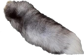 Therian Tail, 3PCS 15.8 Inch Long Therian Fox Tail with Clasp, Soft Fluffy Fox Tail Keychain, Hanging Fox Tails for Handbag Backpack, Fox Tails