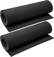 Vista 32 de AMZQNART Paquete de 2 rollos de espuma EVA de 2mm, rollo de espuma para cosplay, 16 x 59 pulgadas, color negro, adecuado para modelado de cosplay