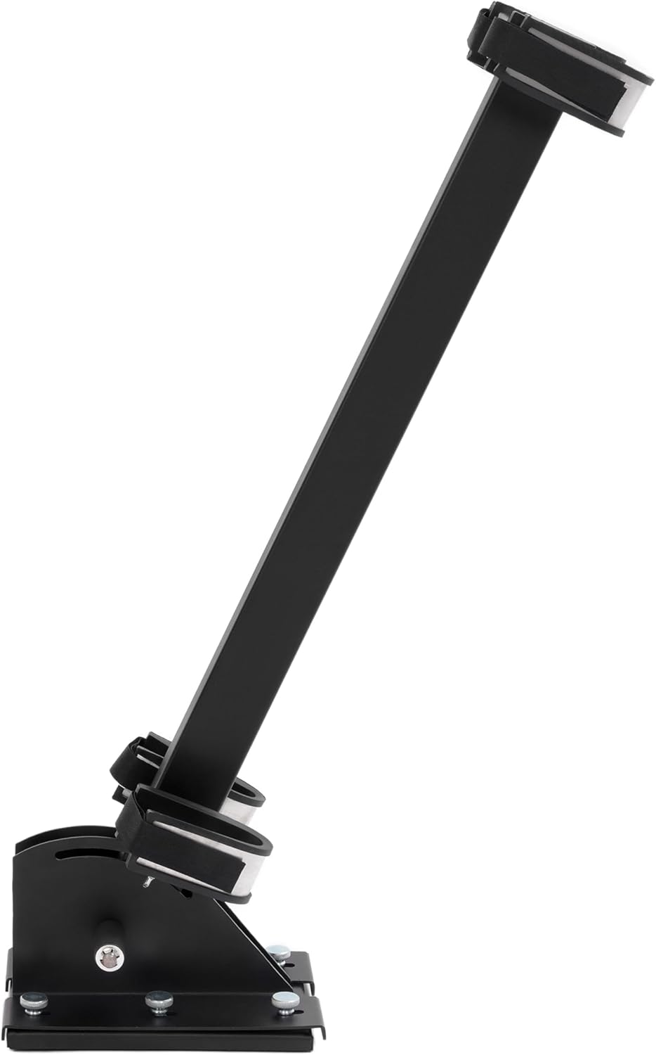 Universal Vertical Gun Rack Adjustable Steel Holder Compatible with Club Car, EZGO, Yamaha Golf Carts & UTV Stand-Up Mount for Shotguns