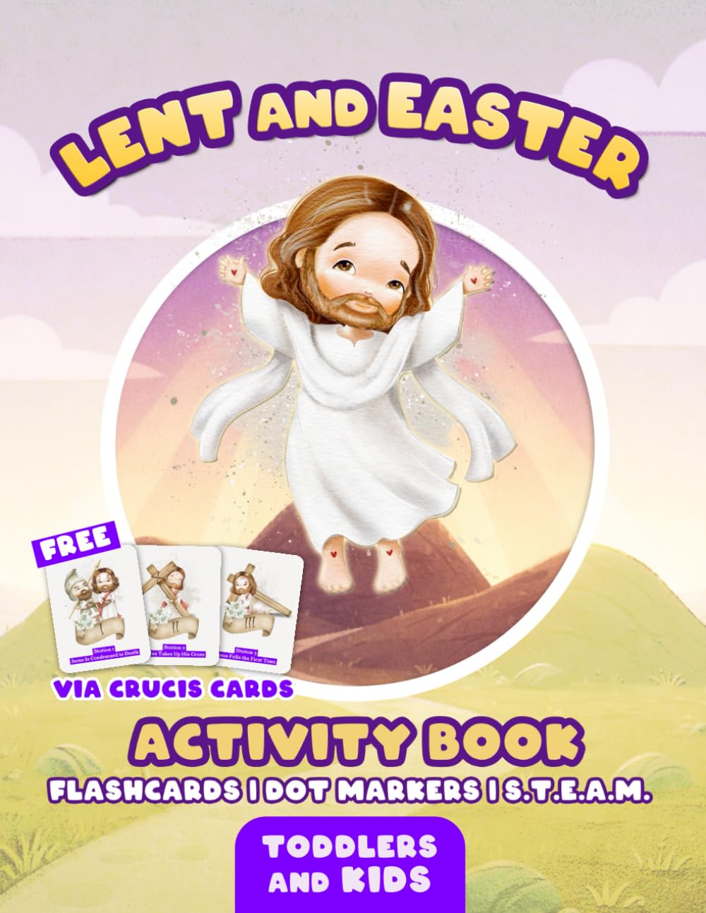 Lent and Easter: Activity Book for Toddlers and Kids