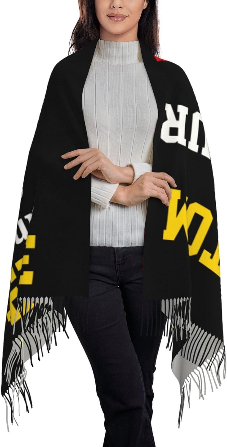Custom Scarves For Women Winter Scarf Shawl Customize Personalized Logo Text Image Photo Name Scarfs Customized Gifts - Image 4