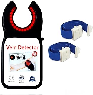 Premium Infrared Vein Finder with Tourniquet Band (pack of 2pc) with 1 Year warranty