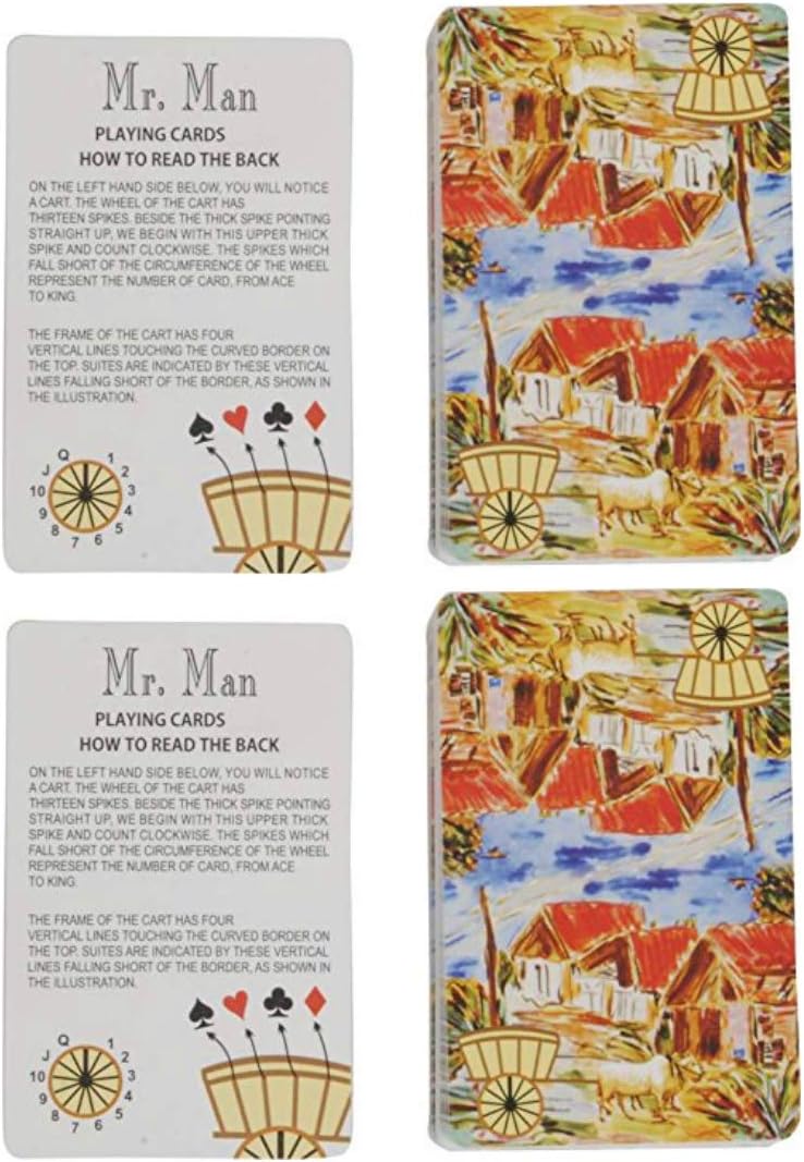 zvr iZED Magic Marked SPY Platinum Series Magician Playing Cards 2 Decks (Pack of 2)