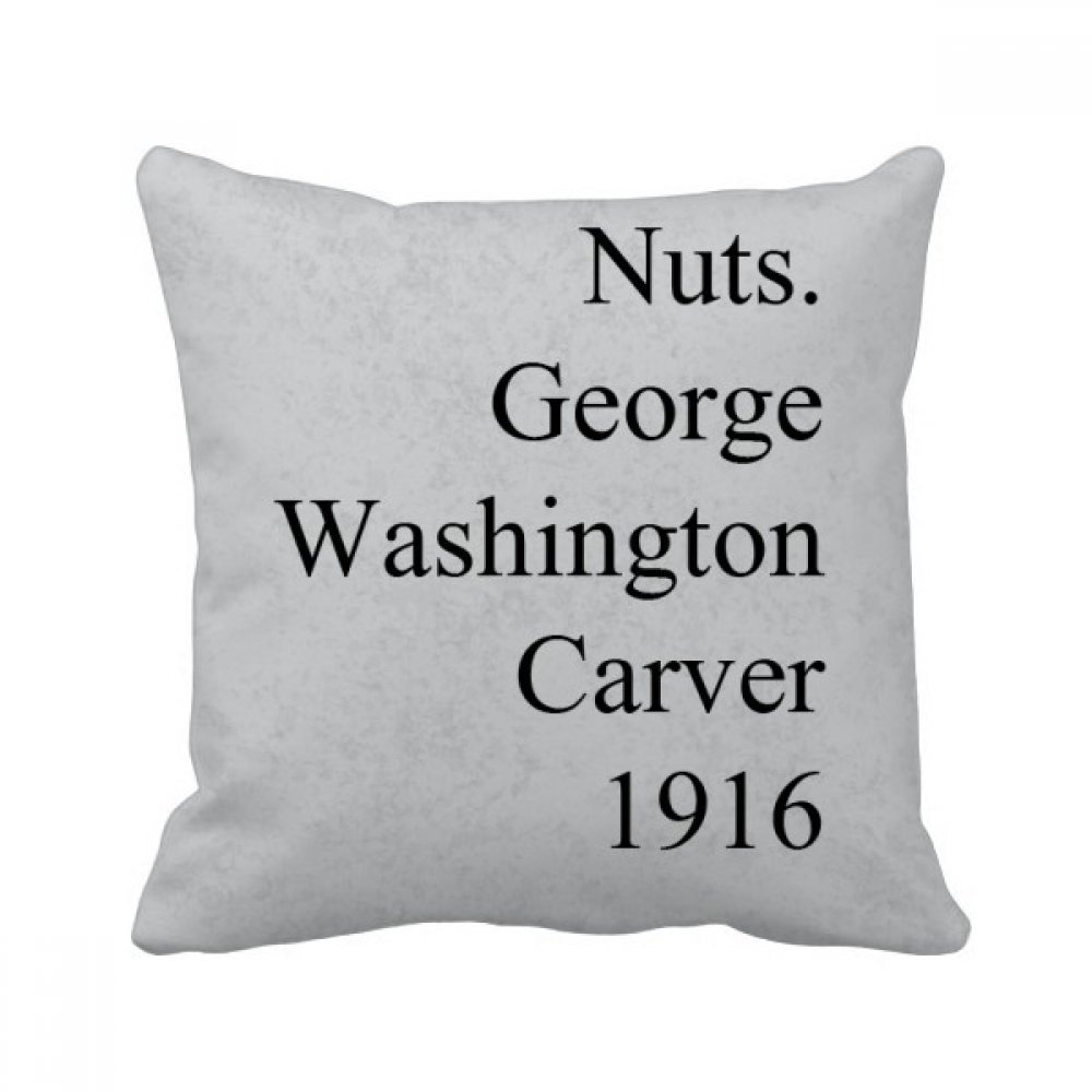 Coussin George Washington Carver multicolore 40x40cm idée cadeau originale de décoration
