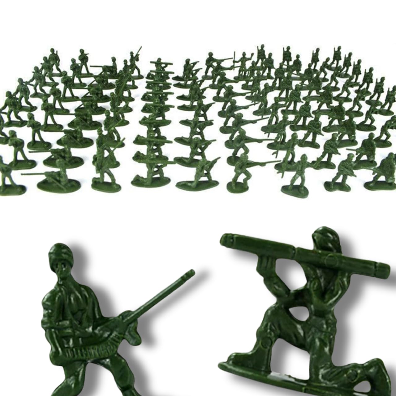 Amazon.co.jp: 軍隊フィギア 兵士フィギア 軍人フィギア 100体 種類