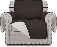 Vista 24 de Easy-Going Funda de Sofá Reclinable Reversible Funda de Sofá Resistente al Agua Funda de Sillón Protector de Muebles con Correas Elásticas