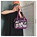 Y2K Fashion Crossbody Itabag, Handbag Bag Kawaii Grunge Shoulder Bag Emo JK Itabag Ita Sling Purse Itabag Crossbody (Black purple)