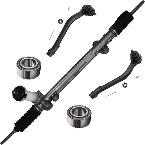 Miniatura 115 de Detroit Axle - Kit de cubos de rodamiento de rueda delantera de 6 piezas para Dodge Dart 2013-2016, Chrysler 200 2015-2017, 2 cojinetes de rueda