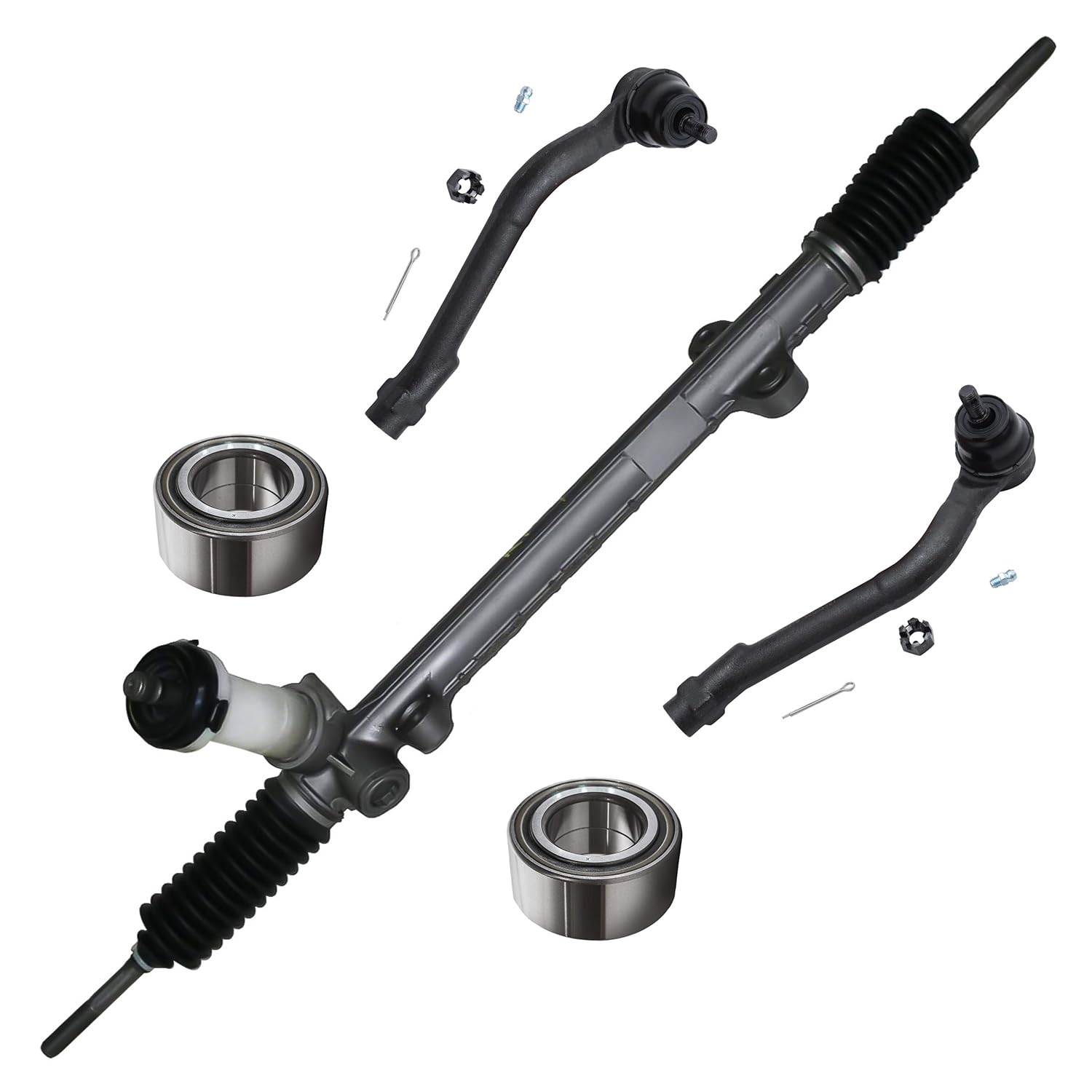Detroit Axle - Steering Rack and Pinion Kit for 2011-2013 Hyundai Sonata