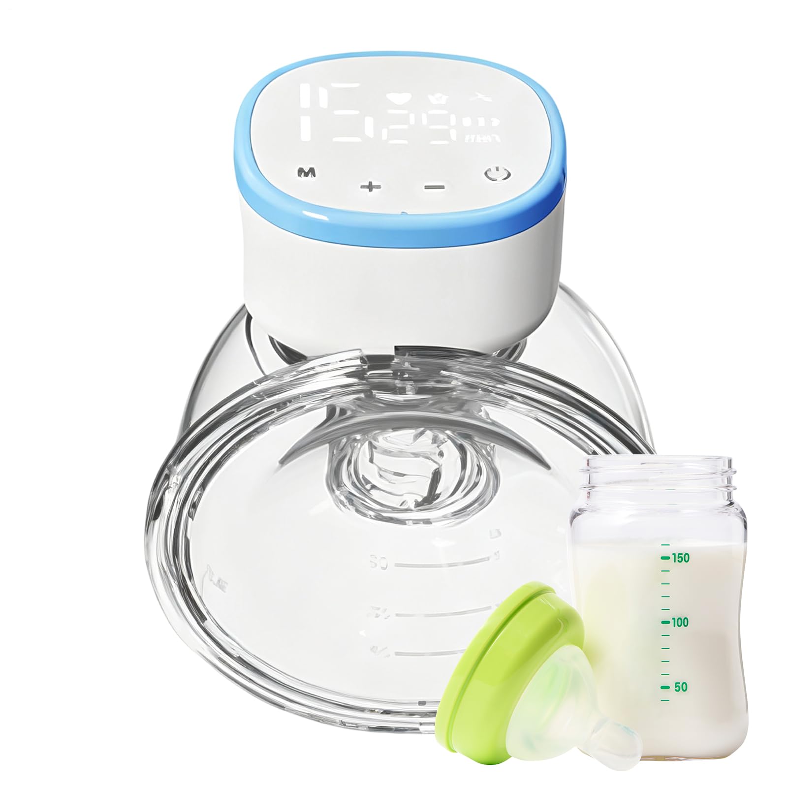 Pompe à Lait Mains Libres Tire-Lait Électrique pour Allaitement du Bébé