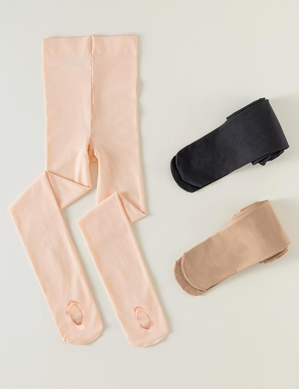 DIPUG Ballet Tights for Girls Ultra Soft Convertible Dance Tight for Kids - Image 6