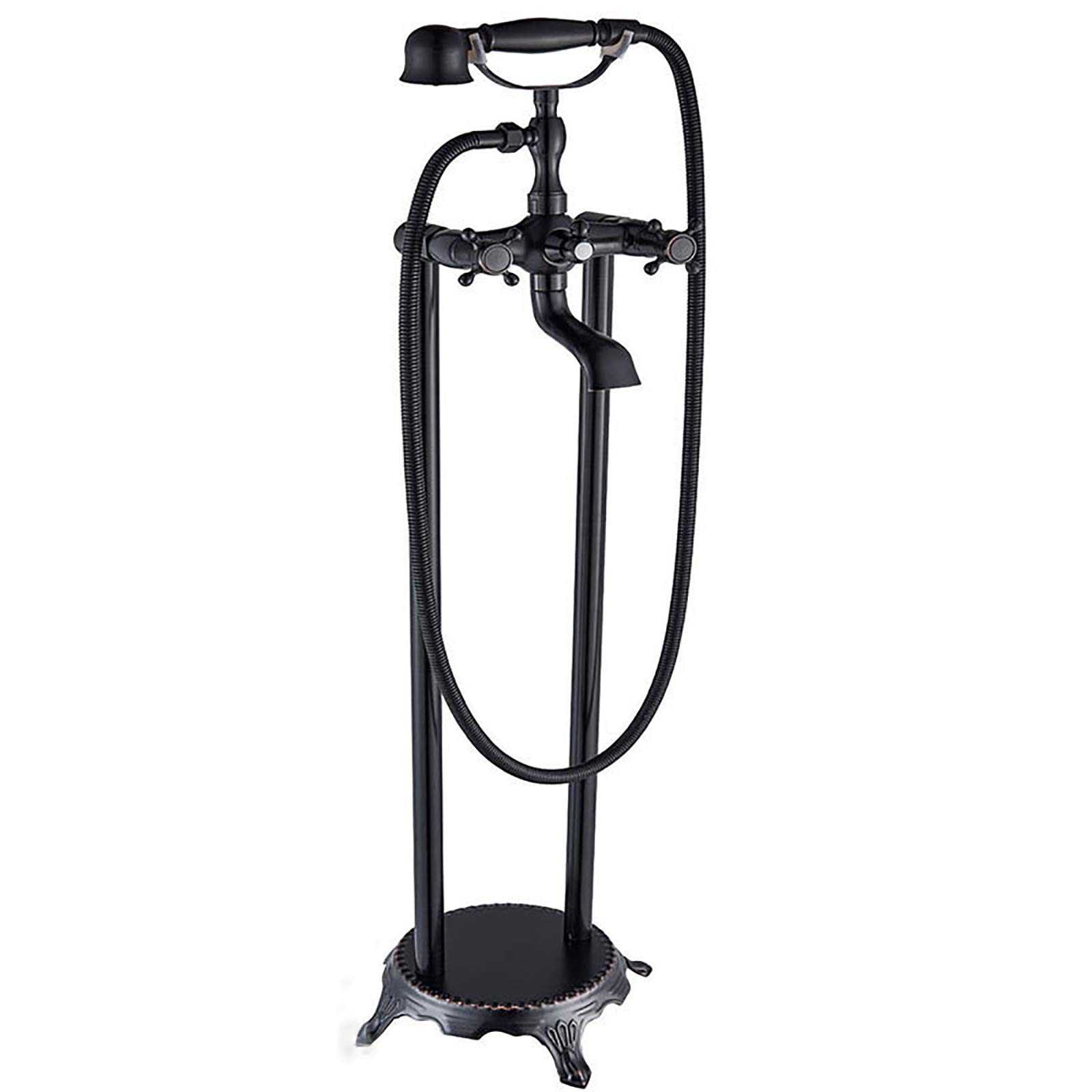 Robinet de baignoire sur pied vintage pour sublimer une salle de bain ancienne