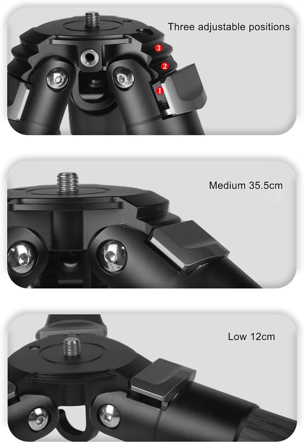 Camera Tripod Professional Carbon Fiber Extendable Stand for Travel Bird Photography Video Recording