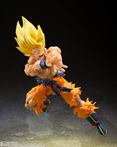 TAMASHII Nations Dragon Ball Z - S.H. Figuarts - Super Saiyan Son Goku légendaire Super Saiyan - 9