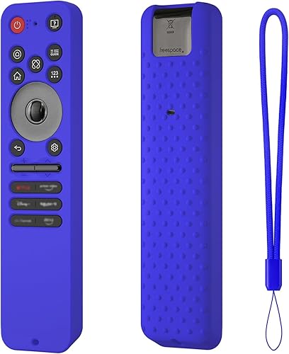 Hi Color Funda de silicona para LG MR25GA compatible con LG OLED Smart TV C5 B5 G5 M5 Series Remote MR25GA 2025 (azul)