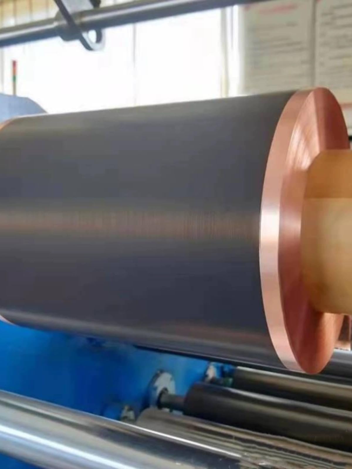 Dwustronny materiał anody litowej - przewodząca folia miedziana pokryta węglem do badań laboratoryjnych (1 szt.)(Single sided 2KG)
