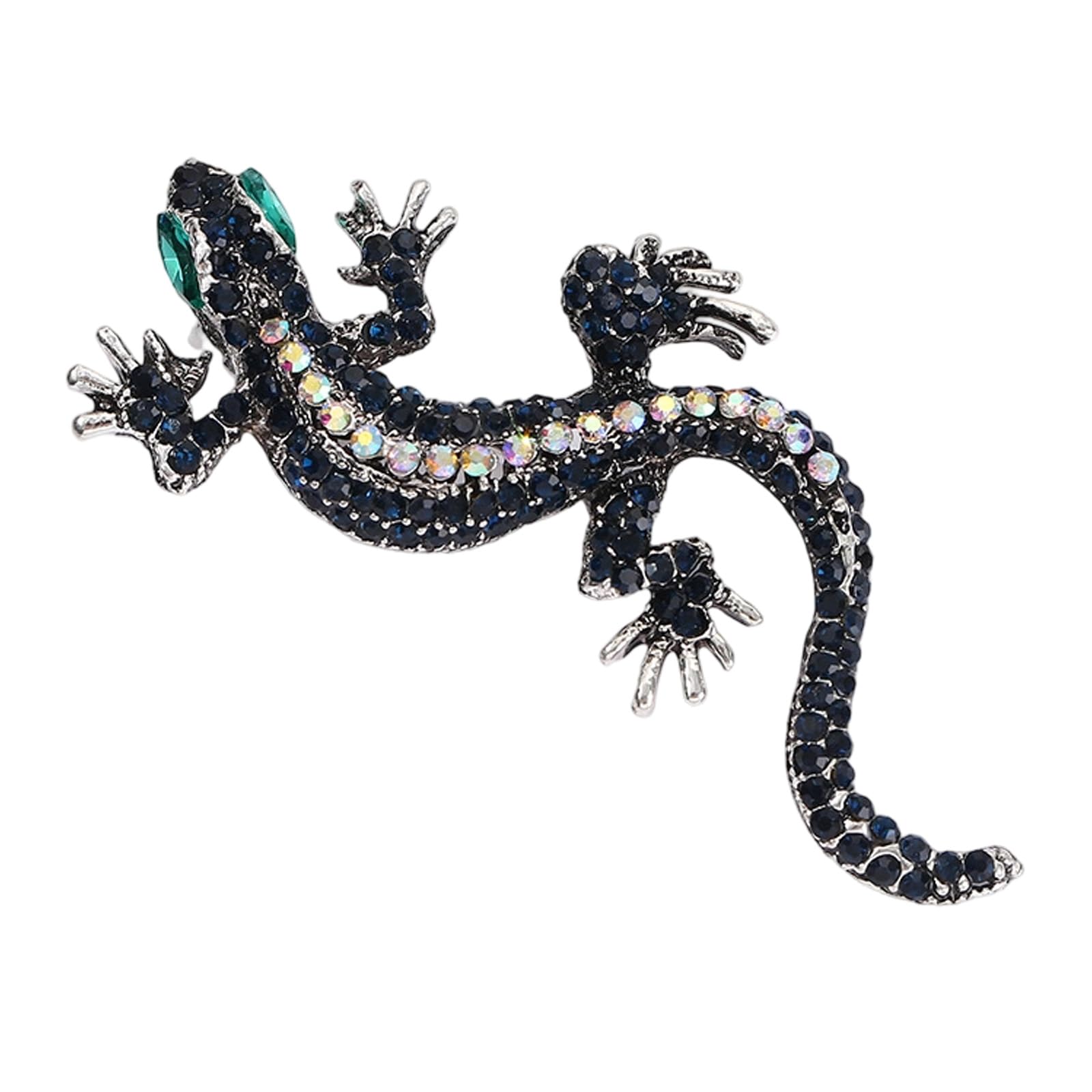 Maxtonser Vintage Lizards Brooch Retro Reptiles Pin For Men And Women Sturdy Alloy Jewelry Creative Animal Design For Casual Forma