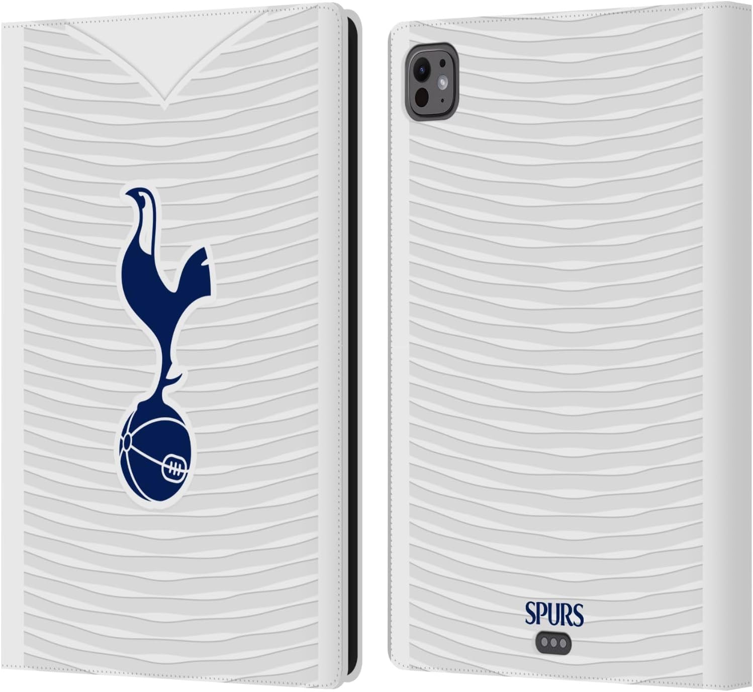 Head Case Designs Officially Licensed Tottenham Hotspur F.C. Home 2021/22 Badge Kit Leather Wallet Case Compatible with Apple iPad Pro 11 M4/M5 2024/2025