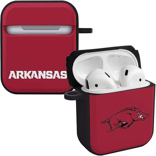 Miniatura 22 de AFFINITY BANDS Arkansas Razorbacks Camo HDX - Funda compatible con Apple AirPods Pro Camo,Champion Series,Clásico,Arkansas Razorbacks,2-Arkansas
