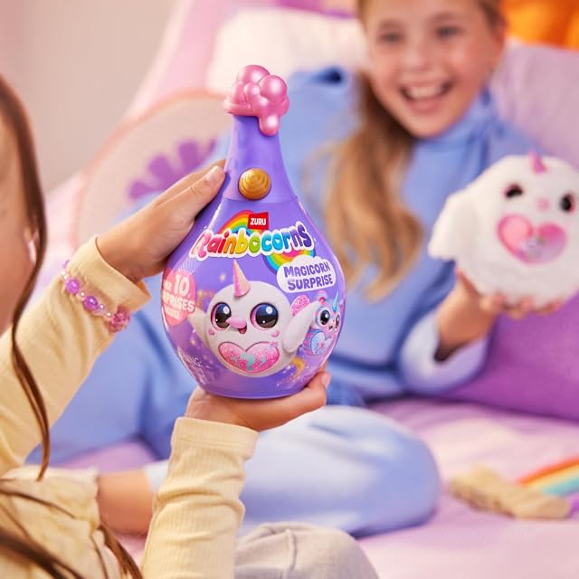 Foto 2 de 7 de Rainbocorns Magicorn Series 1 (Pigeon) Magical Plush Surprise de ZURU
