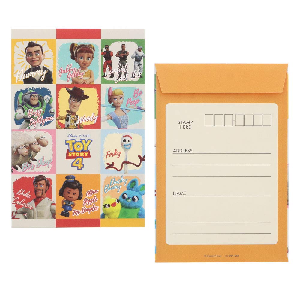 ディズニー　トイストーリー　レターセット ディズニートイストーリー4】レターセット(2D) 便箋 封筒